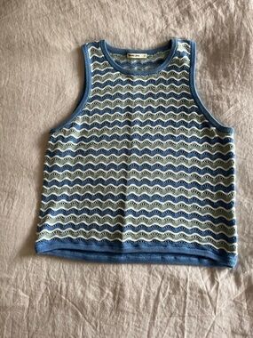 Marine Layer Fay Wave Sweater Tank - Women’s Small